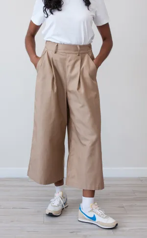 The Minimalist - Tan Wayward Fit Pants