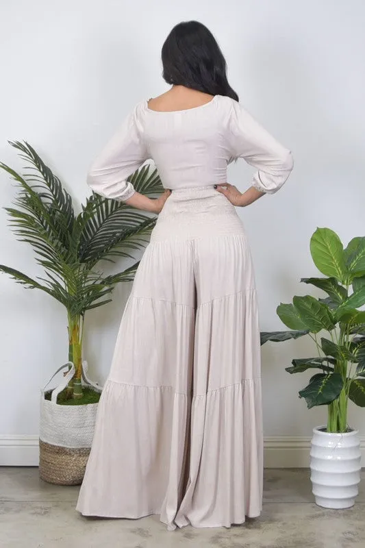 The "Boho Vibes" Linen Set