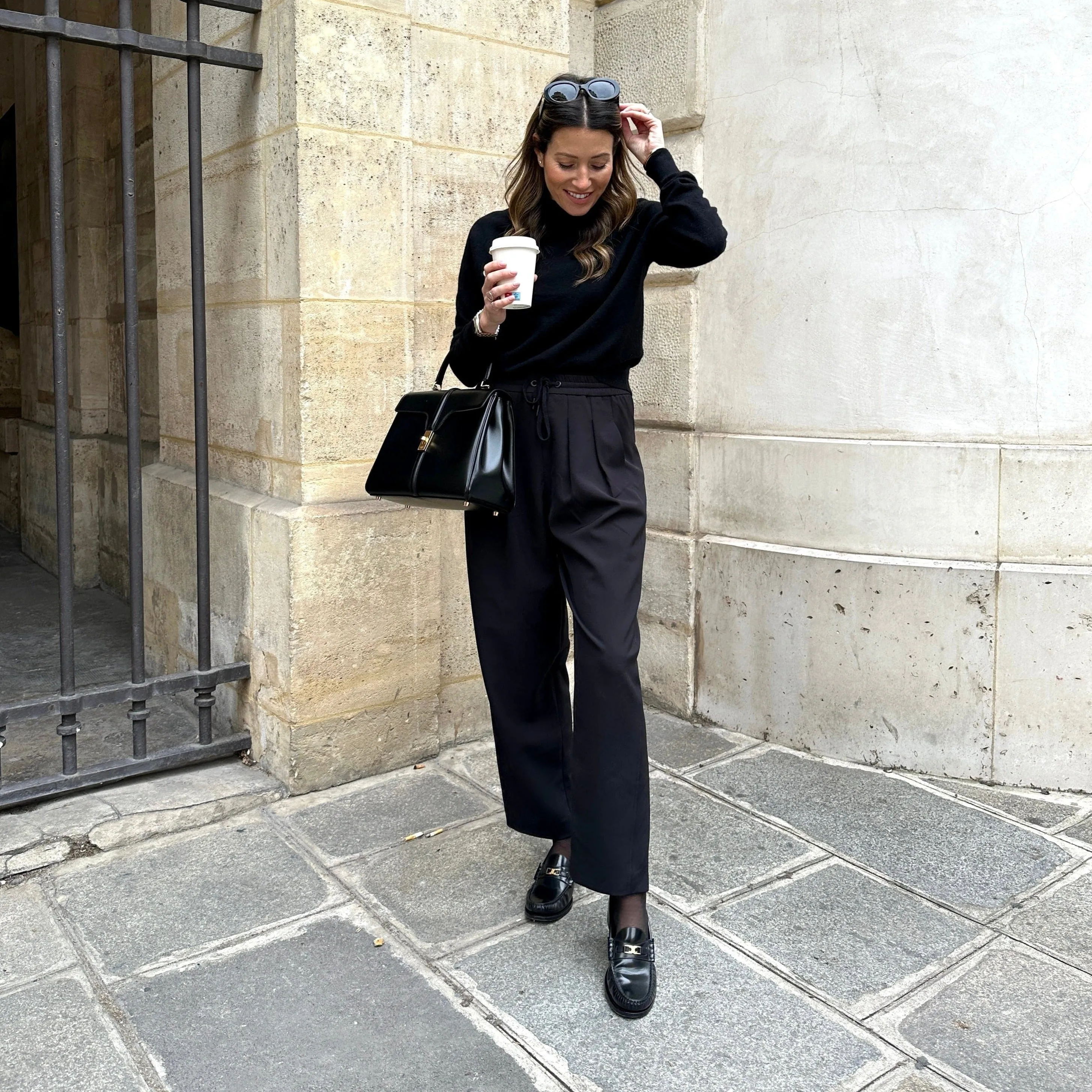 THE ULTIMATE RELAXED TROUSER - BLACK