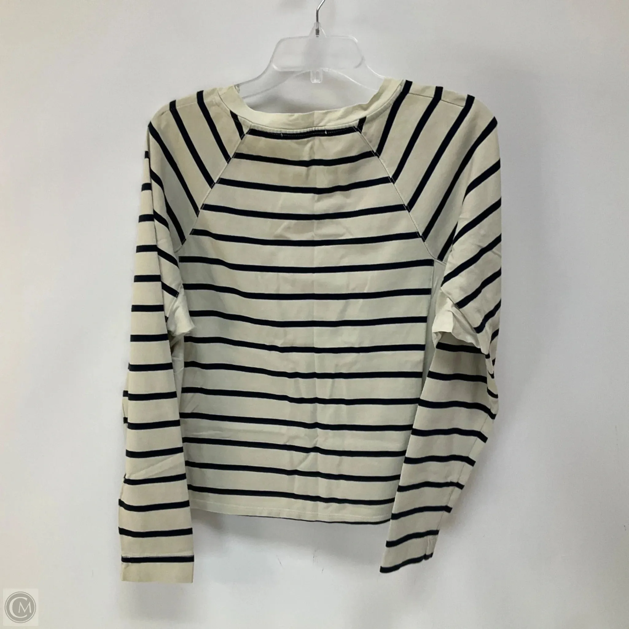 Top Long Sleeve By Stateside In Striped Pattern, Size: Xs