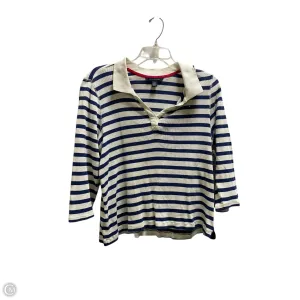 Top Long Sleeve By Tommy Hilfiger In Striped Pattern, Size: Xl
