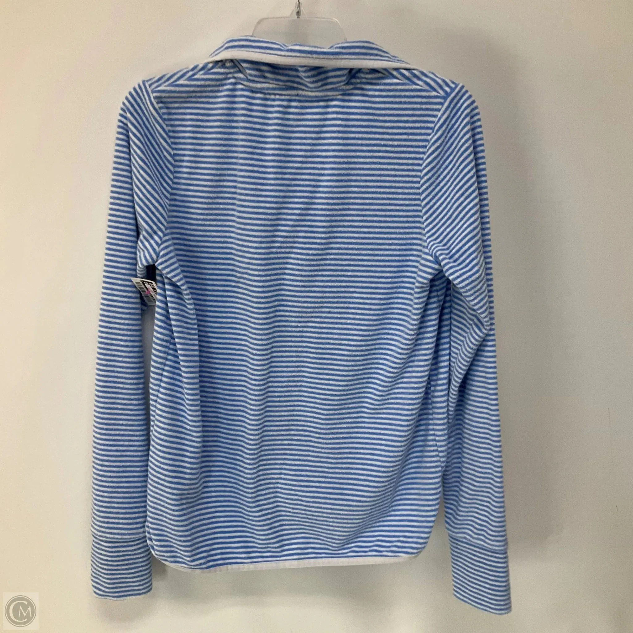 Top Long Sleeve By Vineyard Vines In Striped Pattern, Size: S