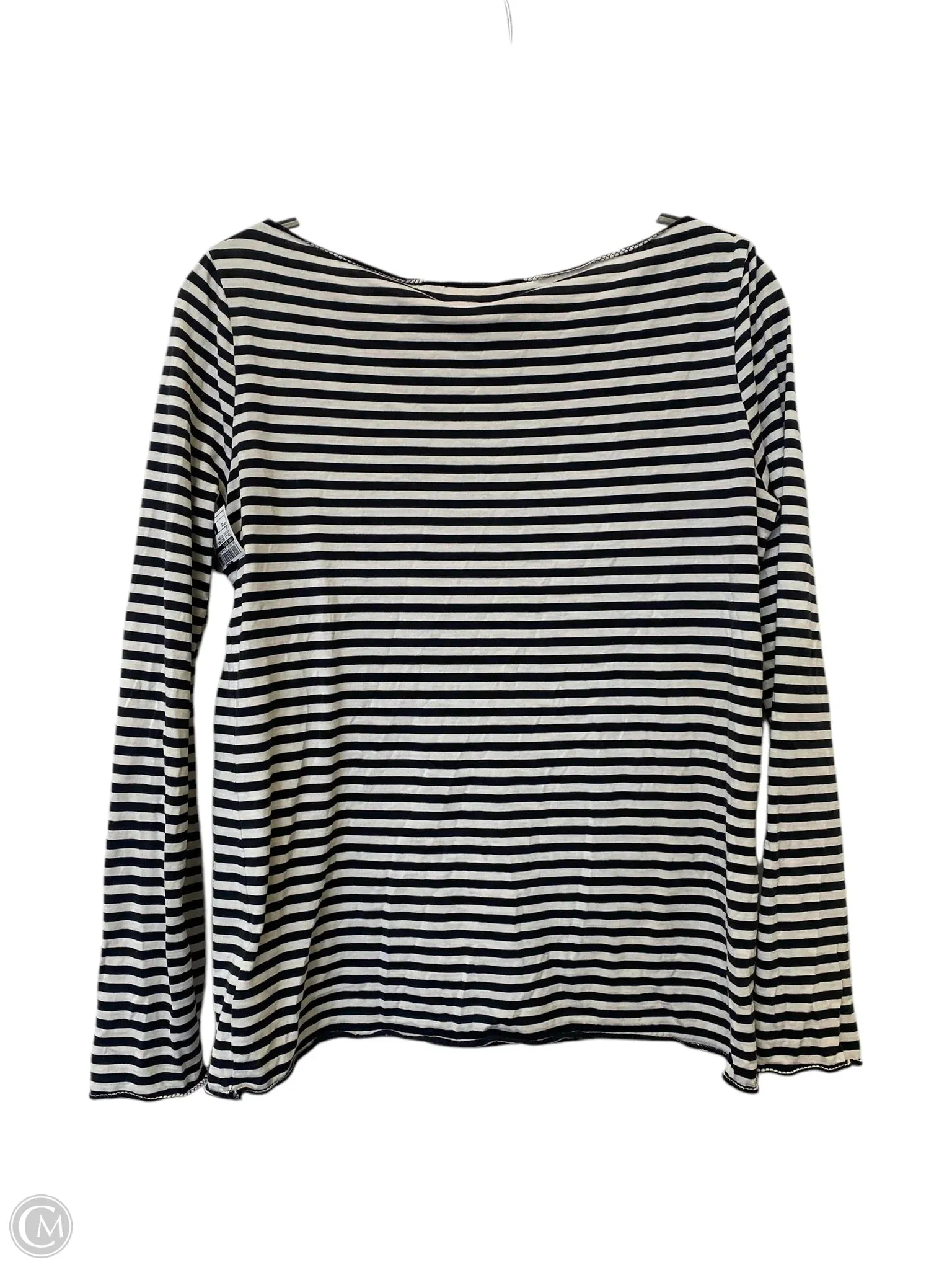 Top Long Sleeve Designer By Tory Burch In Striped Pattern, Size: Xs