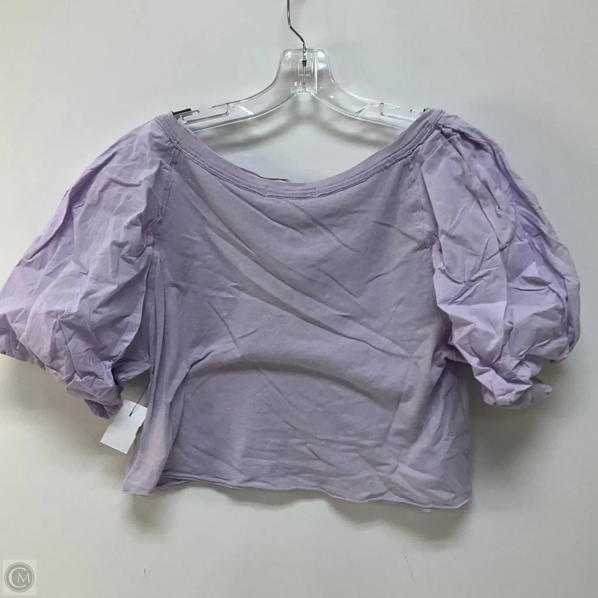 Top Short Sleeve By We The Free In Purple, Size: S