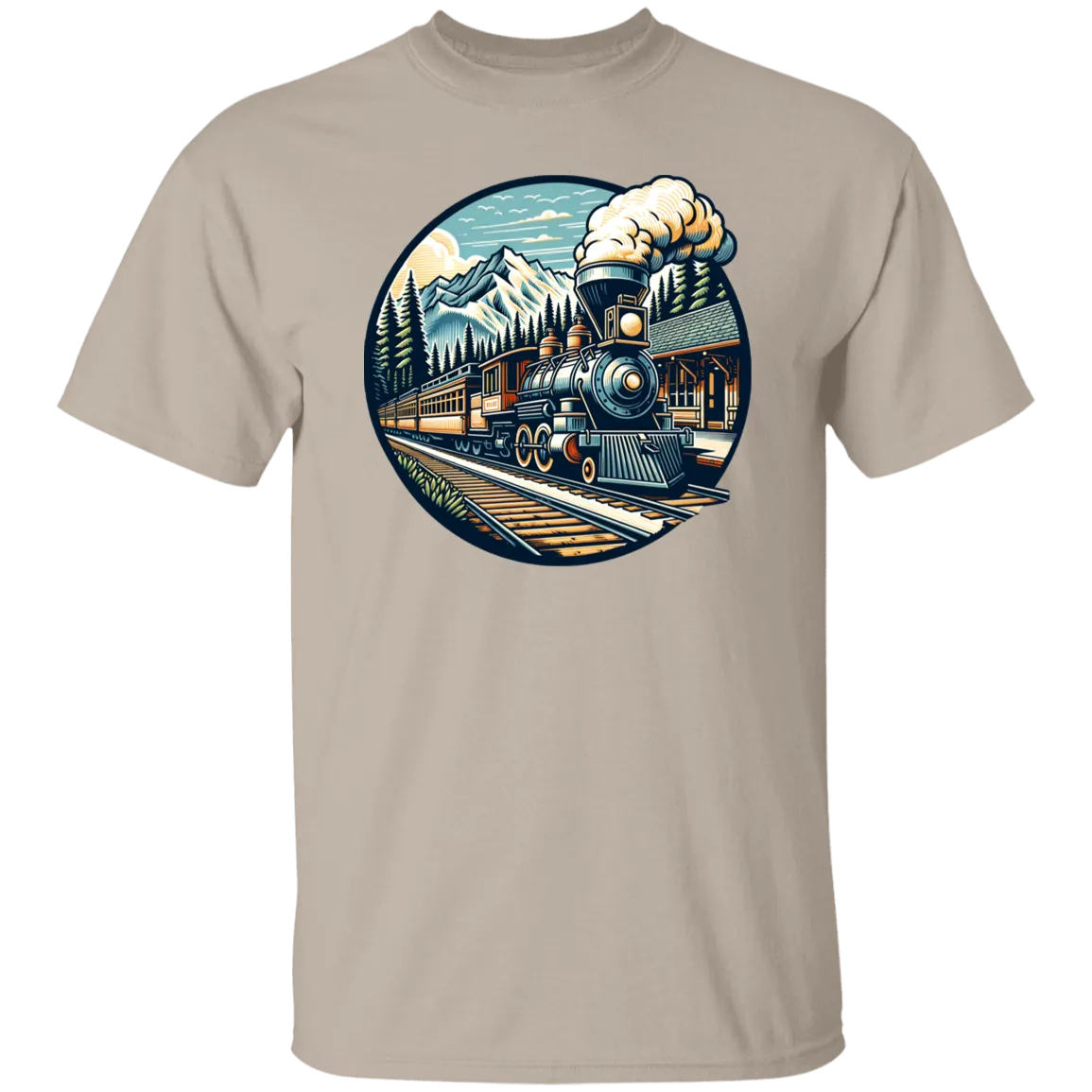 Train at Station - T-shirts, Hoodies and Sweatshirts