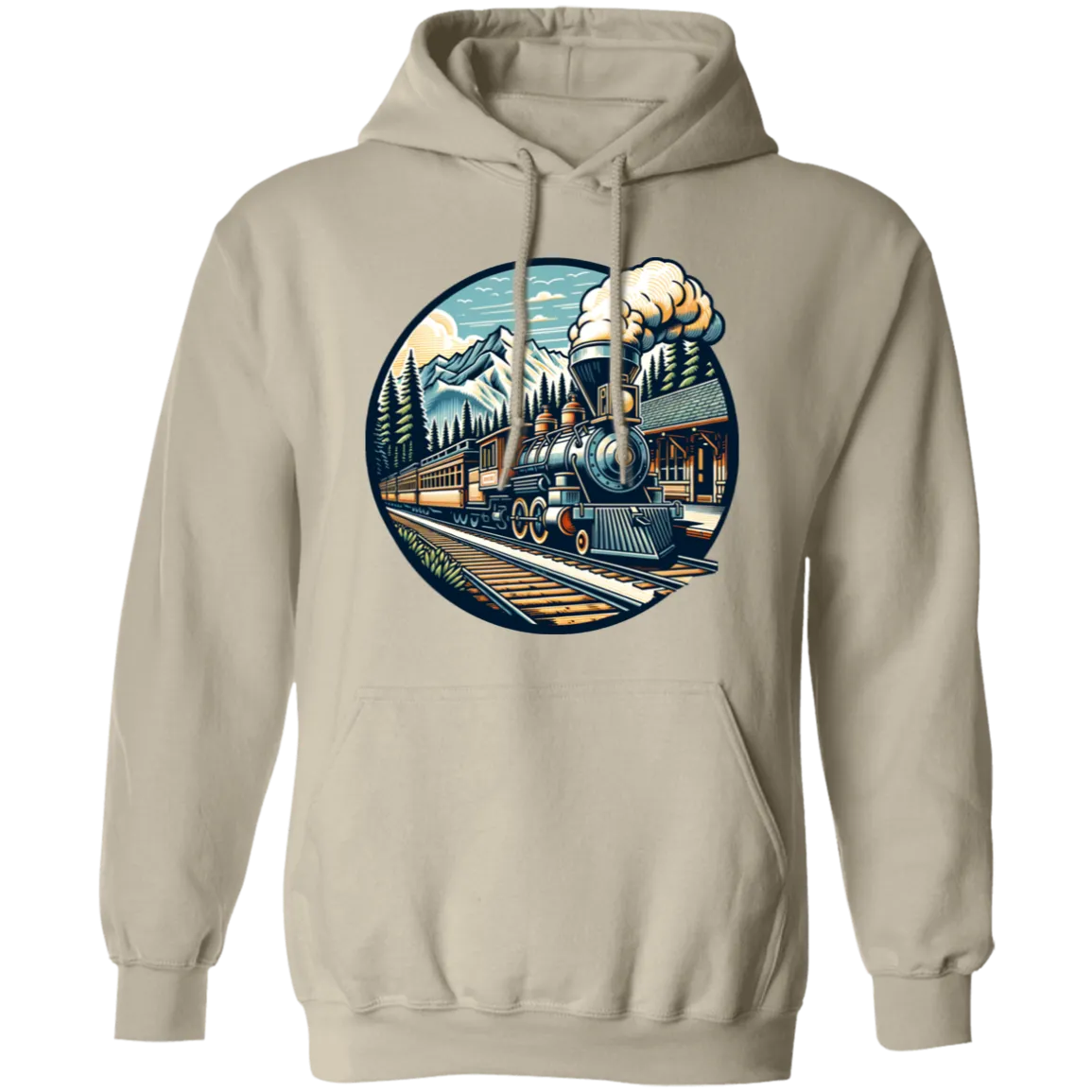 Train at Station - T-shirts, Hoodies and Sweatshirts