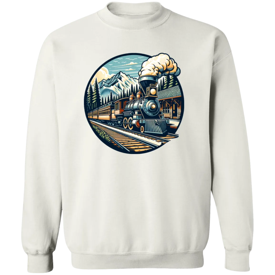 Train at Station - T-shirts, Hoodies and Sweatshirts
