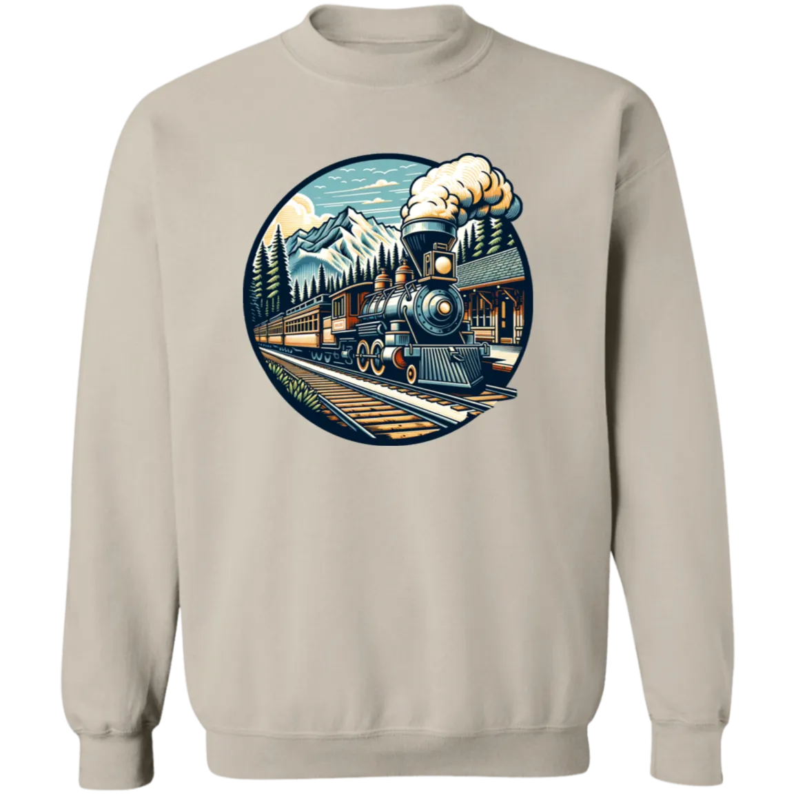 Train at Station - T-shirts, Hoodies and Sweatshirts