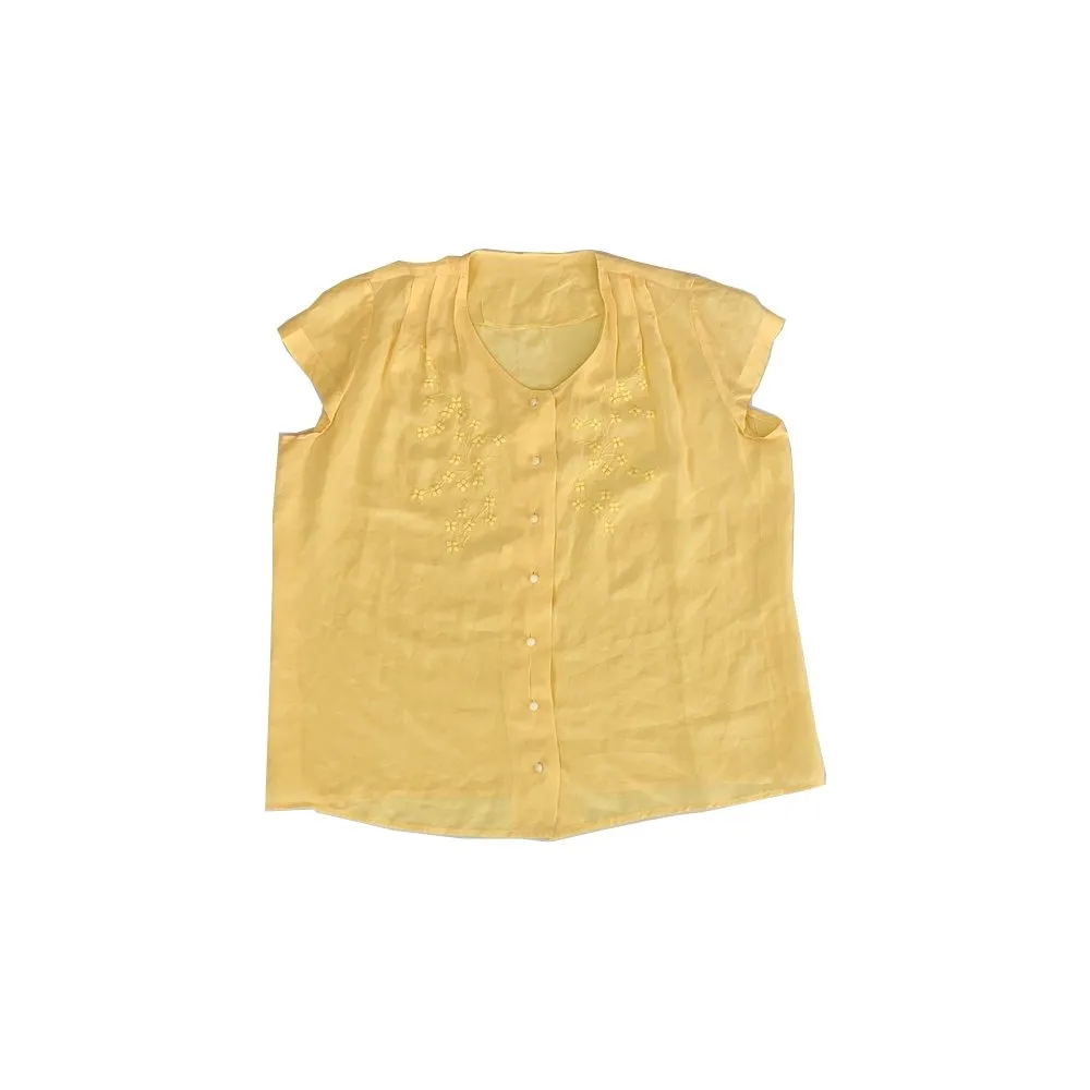 UNITS Vintage Women's Silk Shirts and Tops