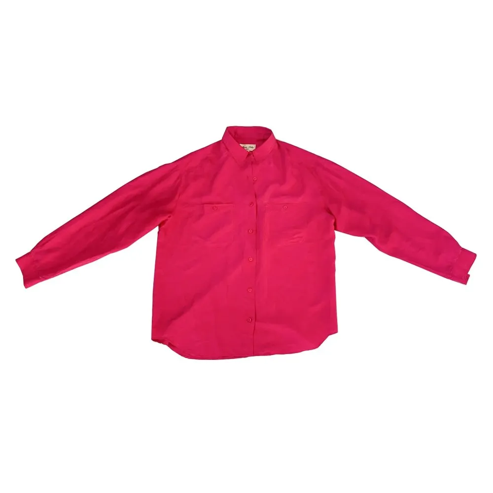 UNITS Vintage Women's Silk Shirts and Tops