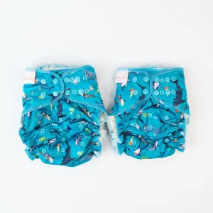 V2 Hybrid Fitted Nappy Cover| Feeding Frenzy