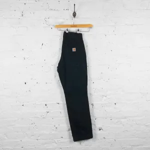 Vintage Carhartt Relaxed Fit Trousers - Black - S