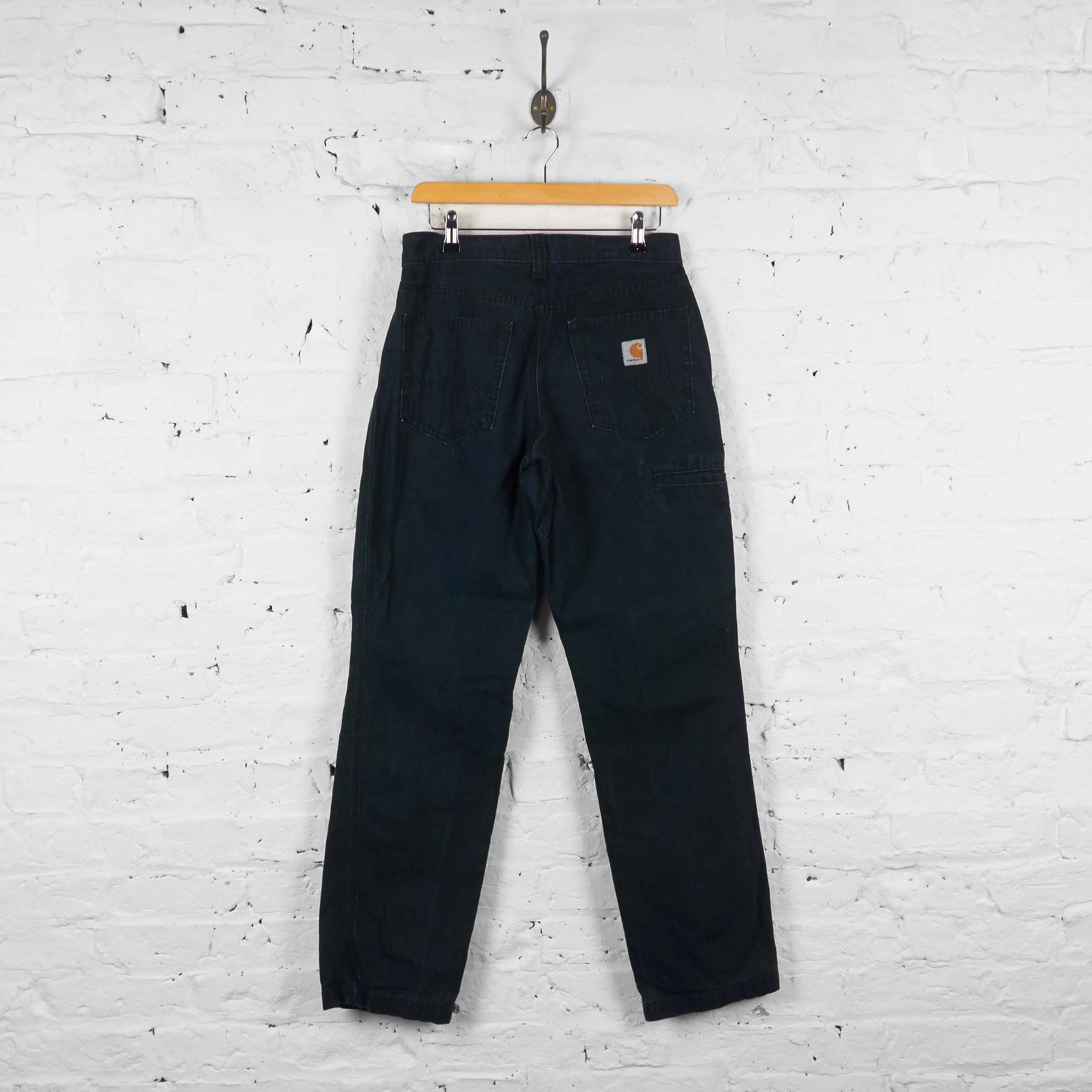 Vintage Carhartt Relaxed Fit Trousers - Black - S