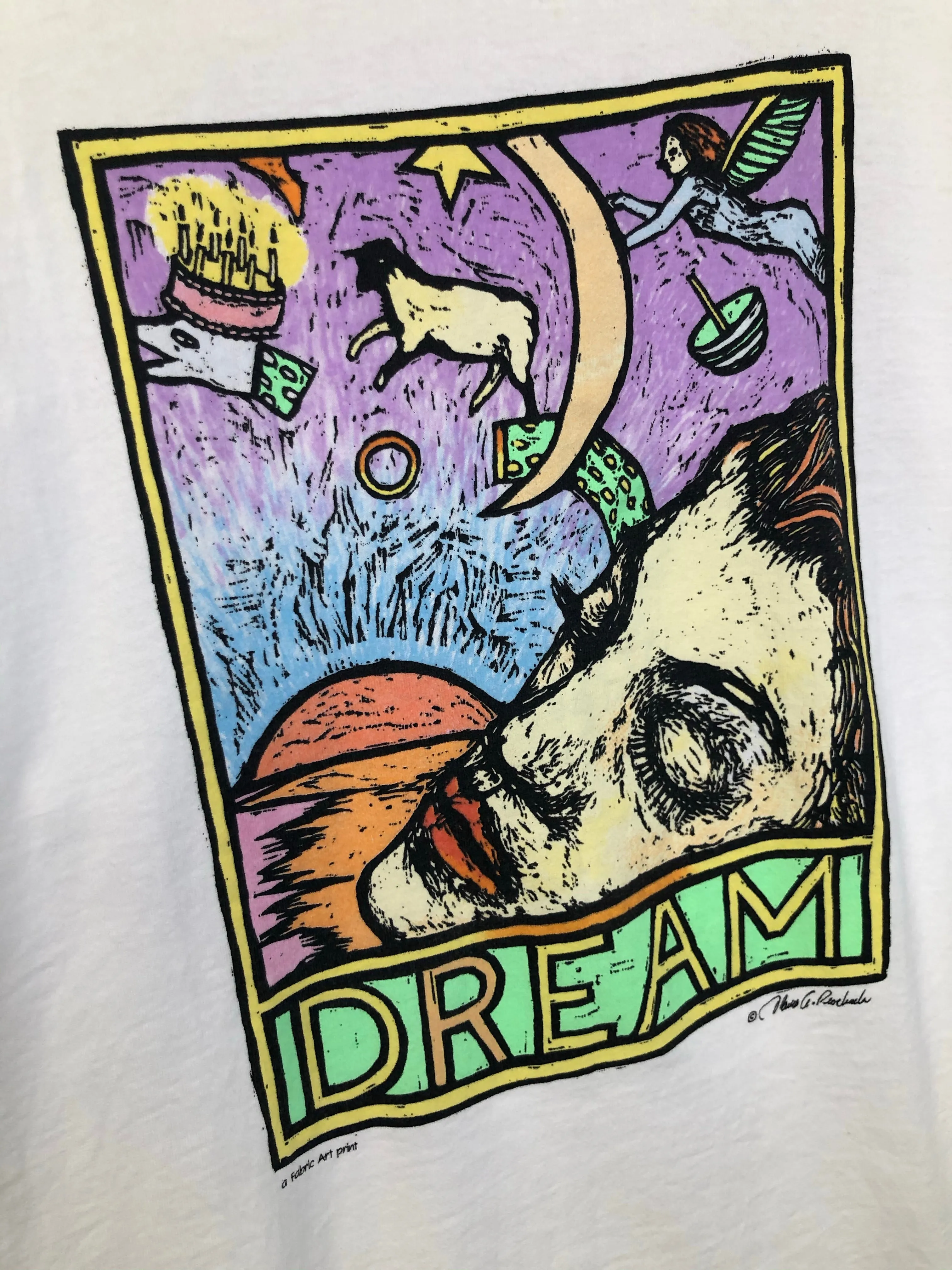 VTG Dream Graphic Art Tee (L)