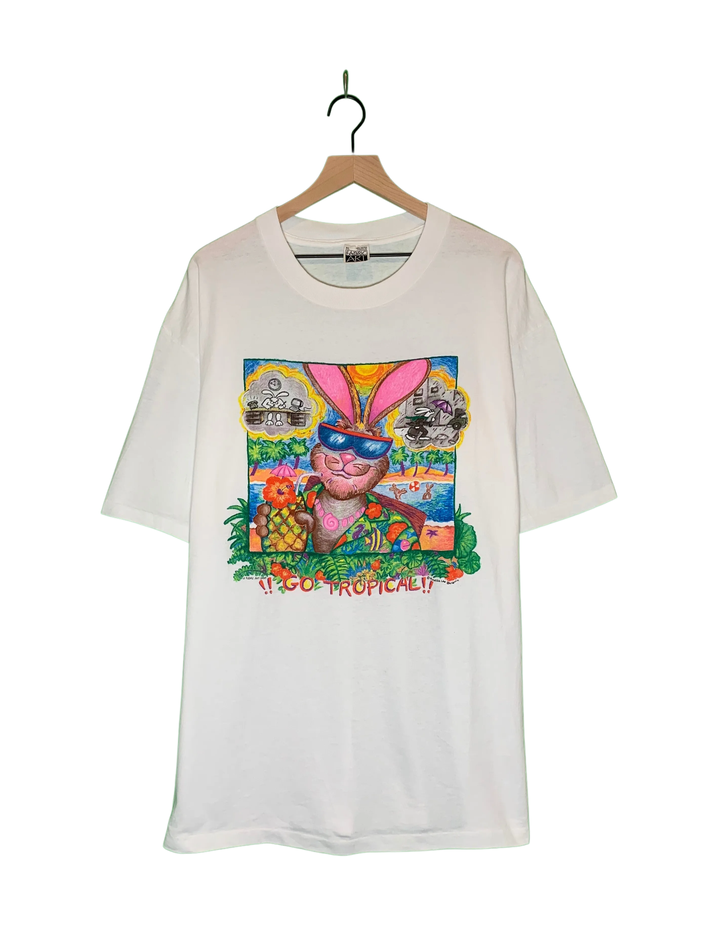 VTG “Go Tropical” Art Tee (XL)