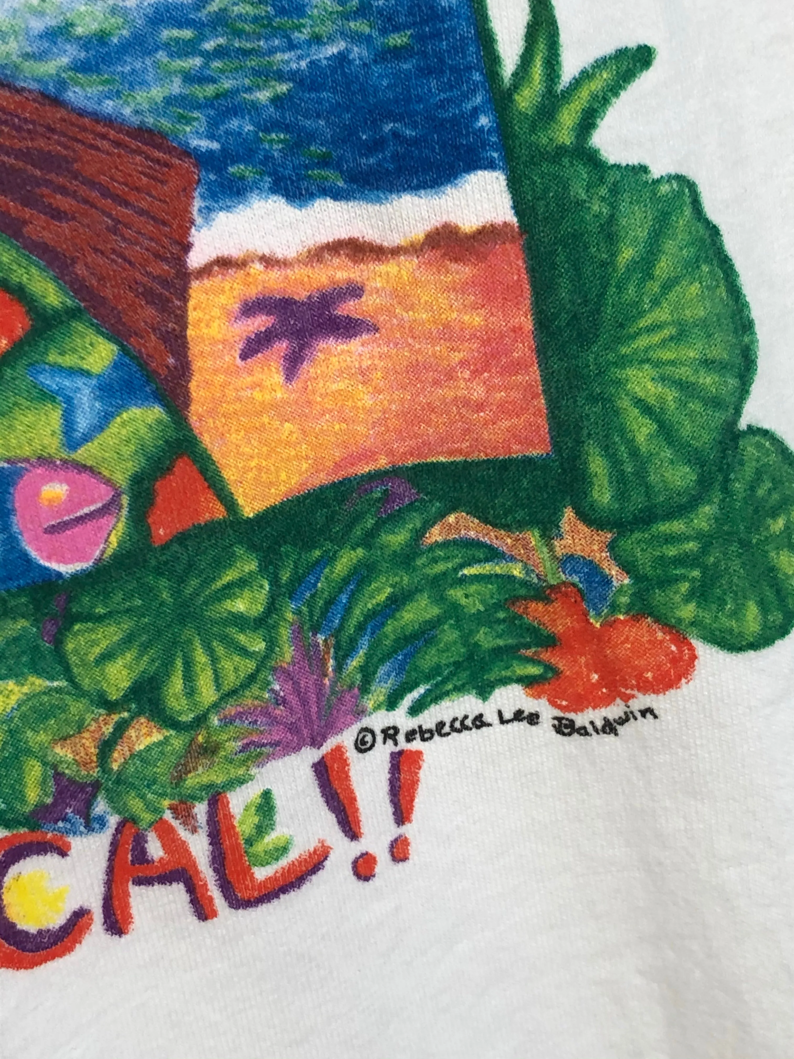 VTG “Go Tropical” Art Tee (XL)