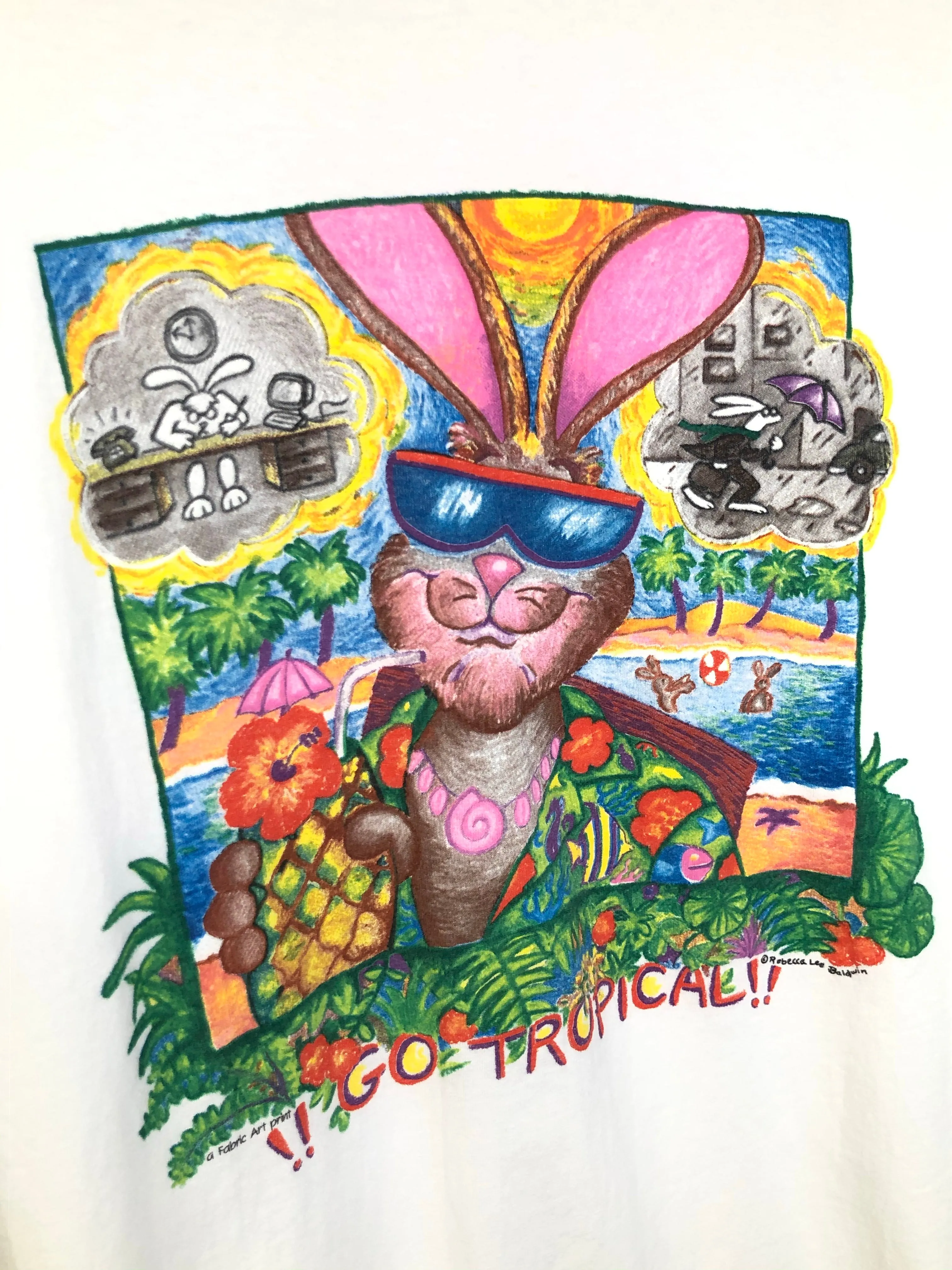 VTG “Go Tropical” Art Tee (XL)