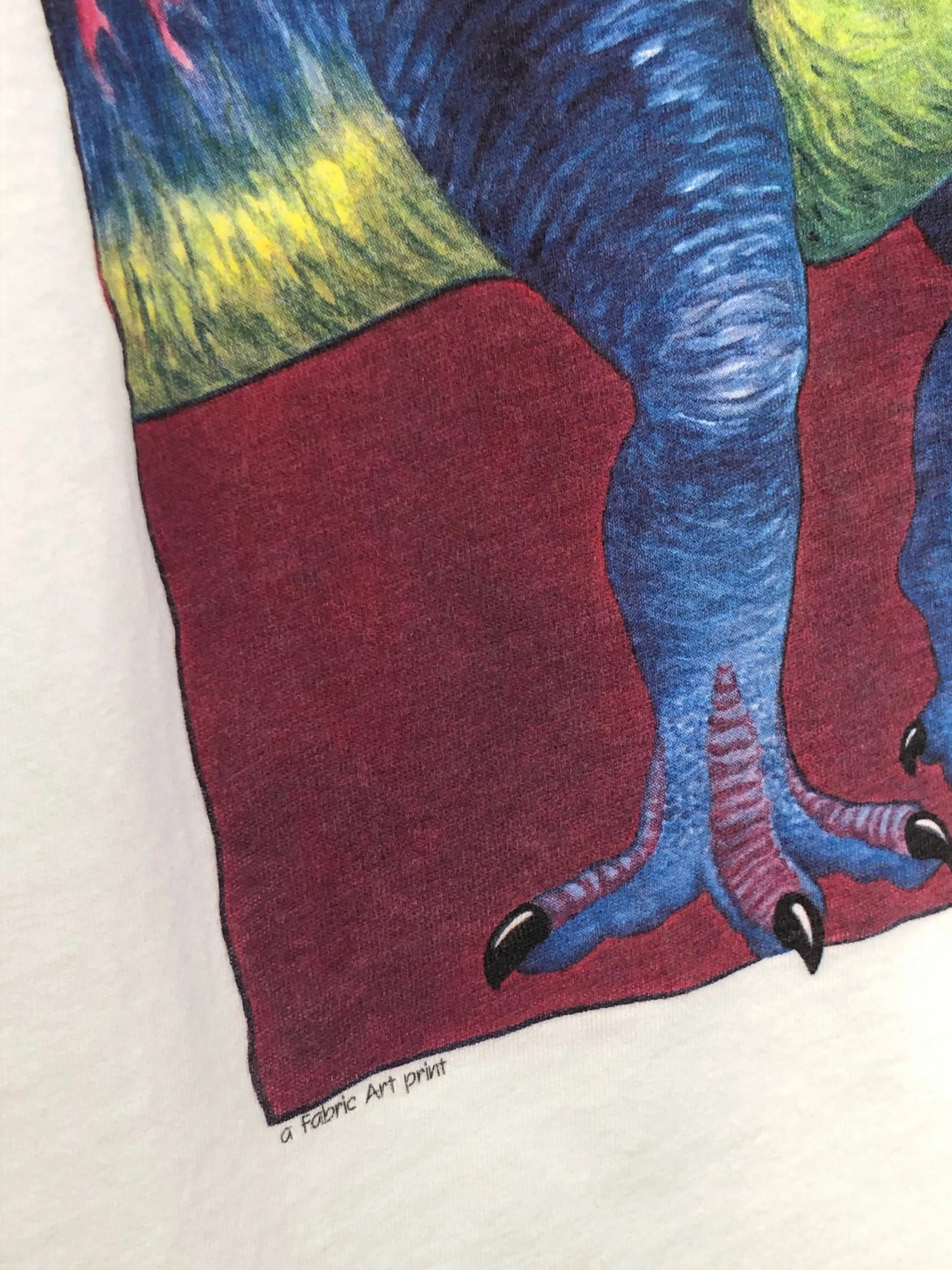 VTG "T-REX" Fabric Art Tee (XL)