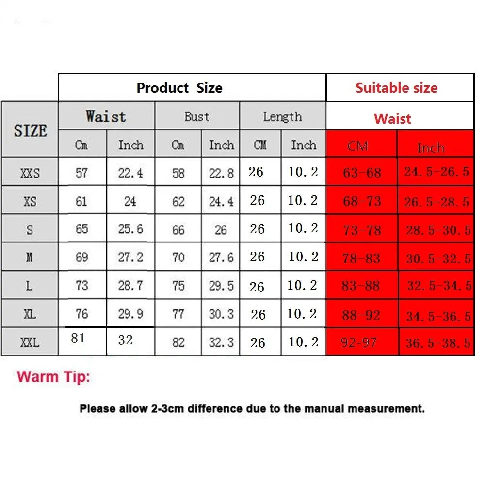 Waist trainer Top Workout Shape Body sexy  Belt
