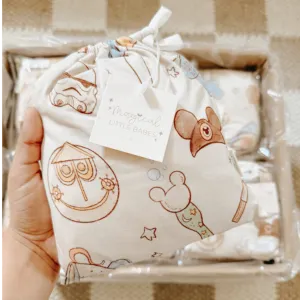 Whimsical Bamboo Fitted Sheet *READY TO SHIP