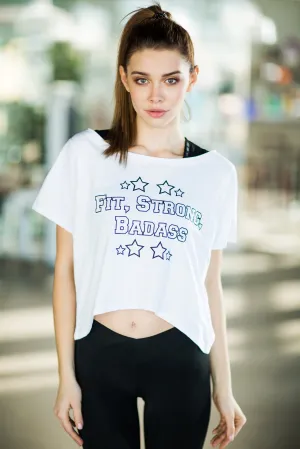 White Badass T-shirt