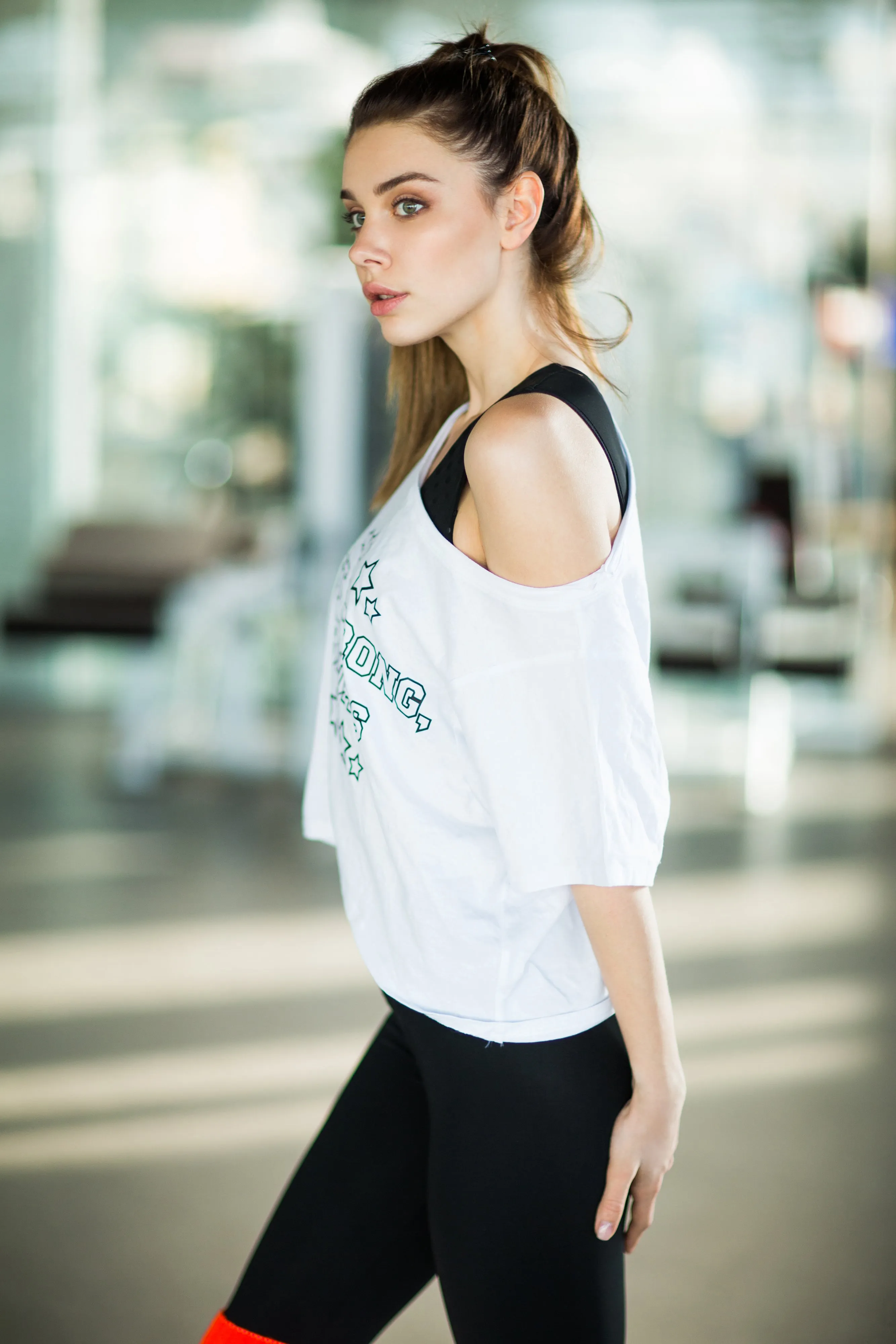 White Badass T-shirt