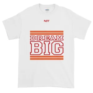 White Orange and Red Short-Sleeve T-Shirt