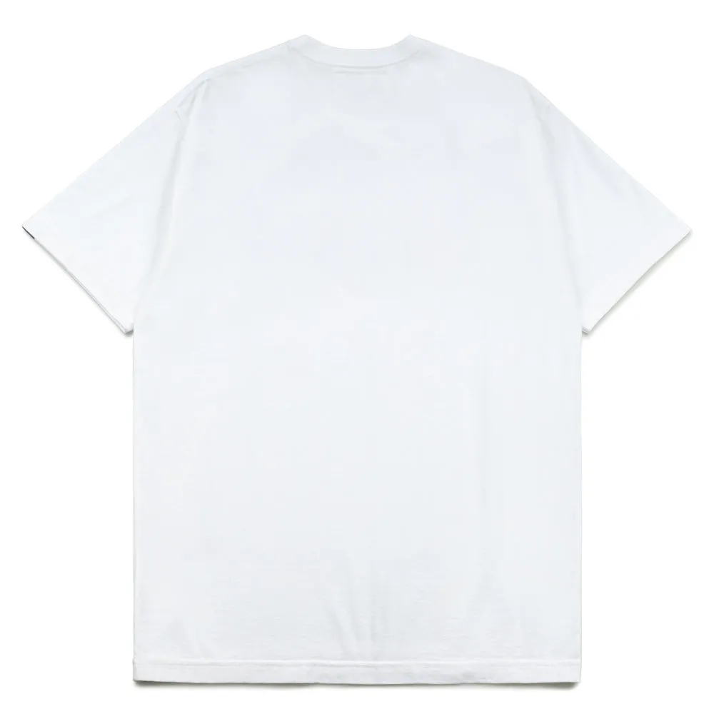Wolf College Tee | White