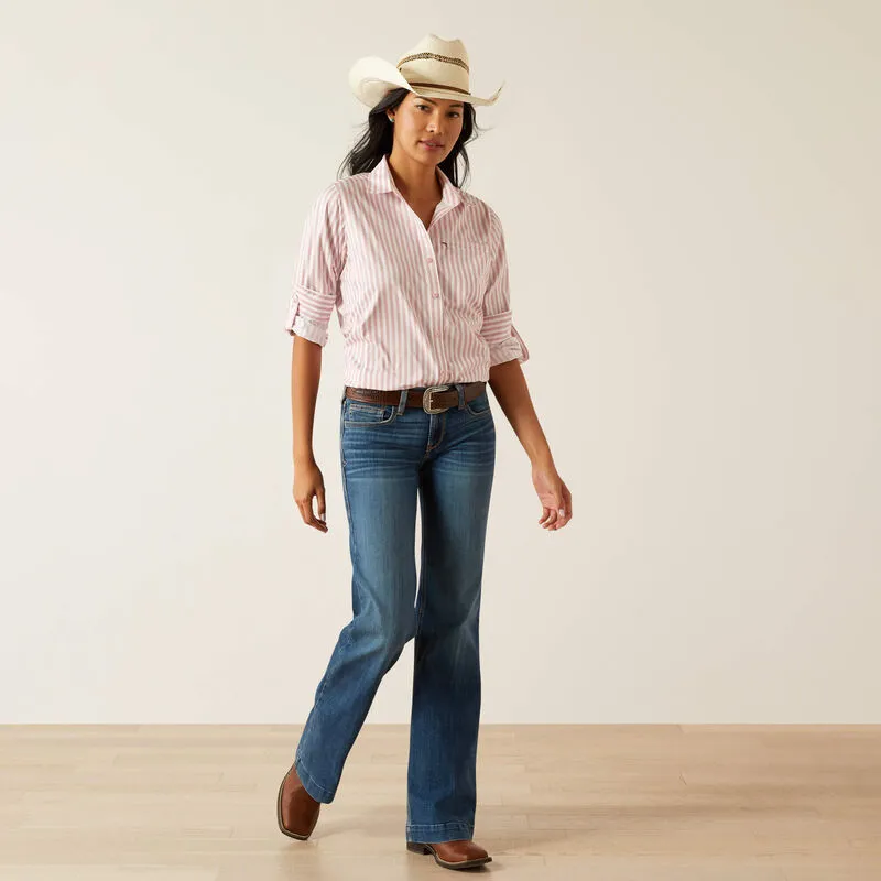 Women's Ariat VentTEK Stretch Shirt - Zephyr Stripe
