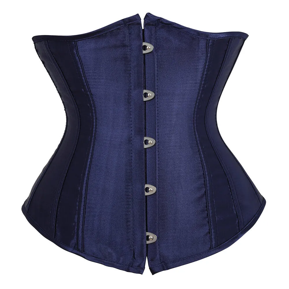 Women's Lace Up Boned Underbust Waist Trainer Corset