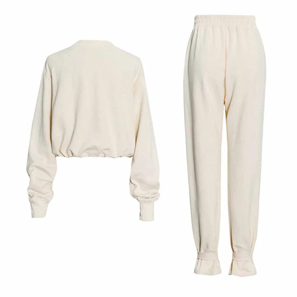 Women's sport pantsuit two pieces casual suit fashion trendy suit