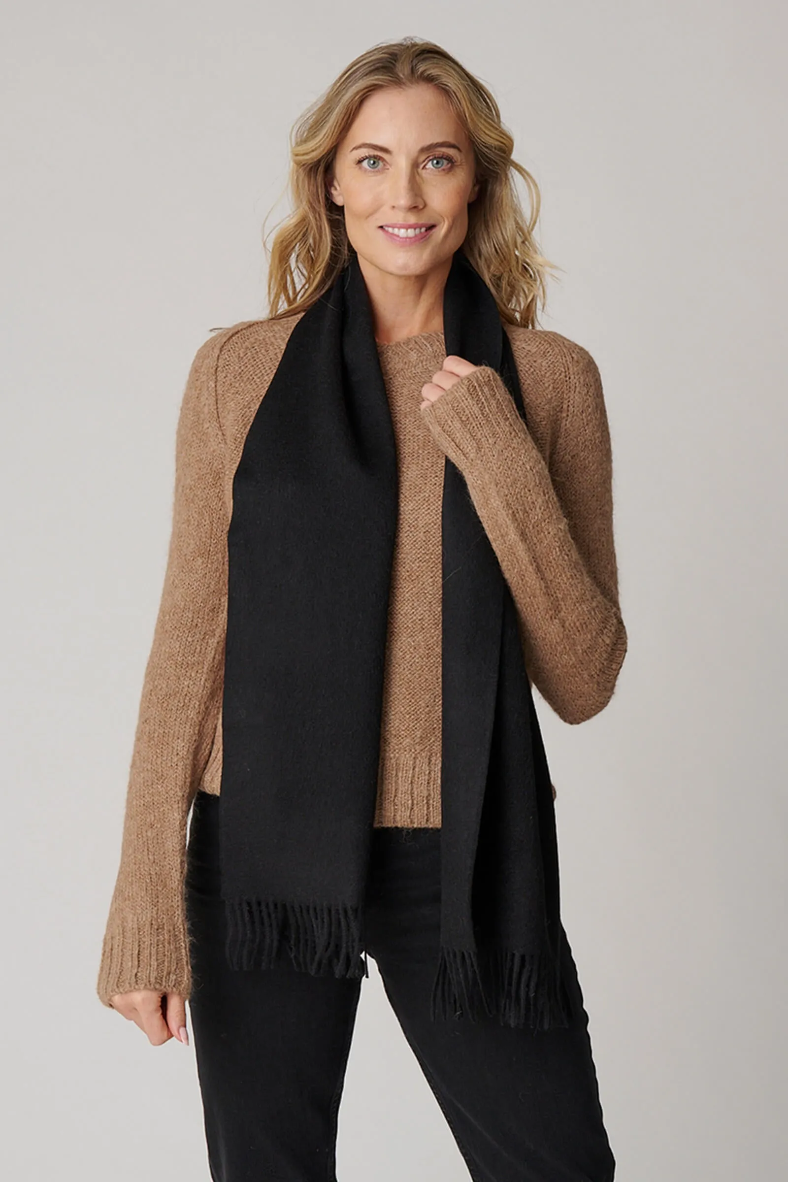 Women's Striped Scarf