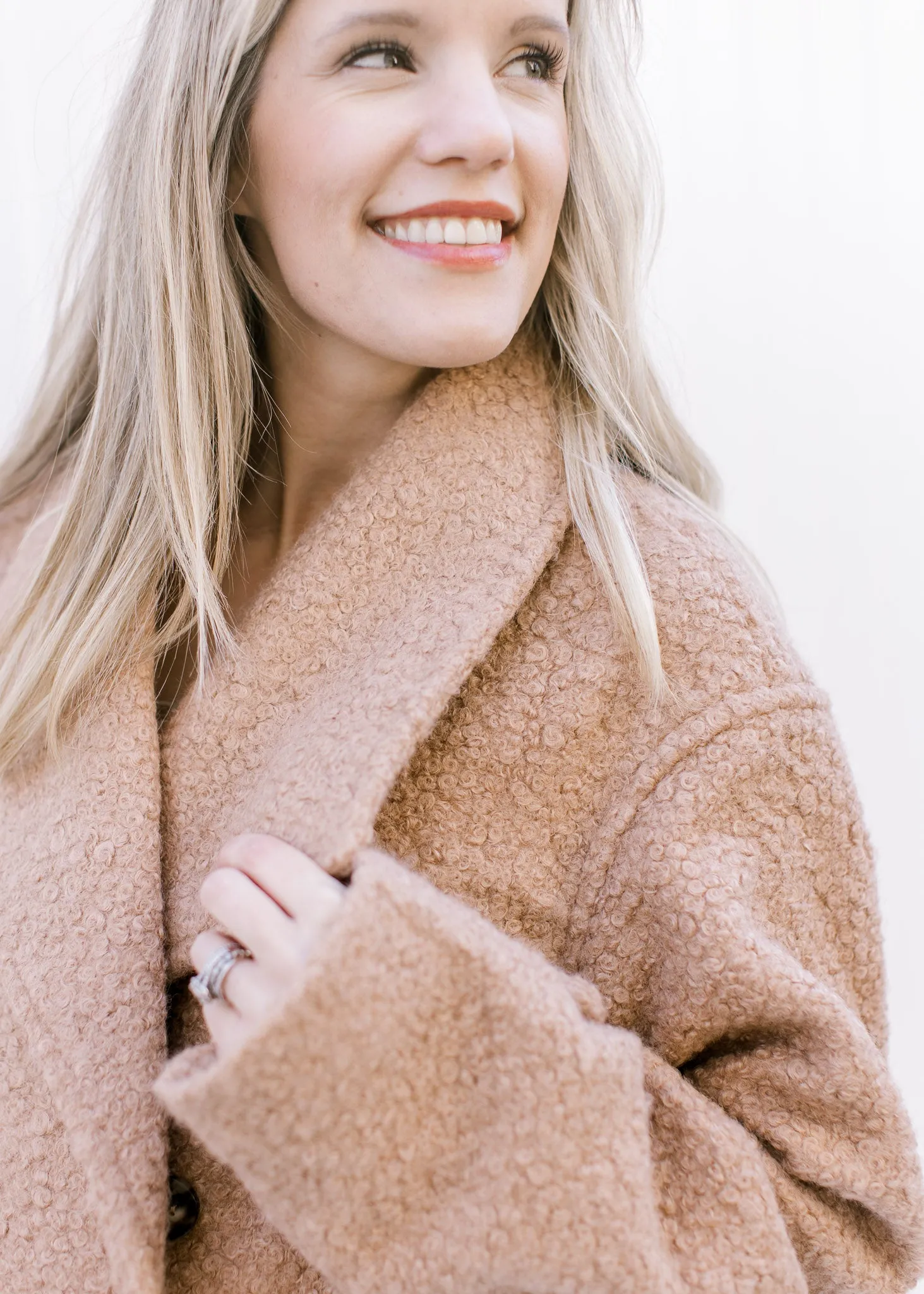 X Teddy Bear Belted Jacket