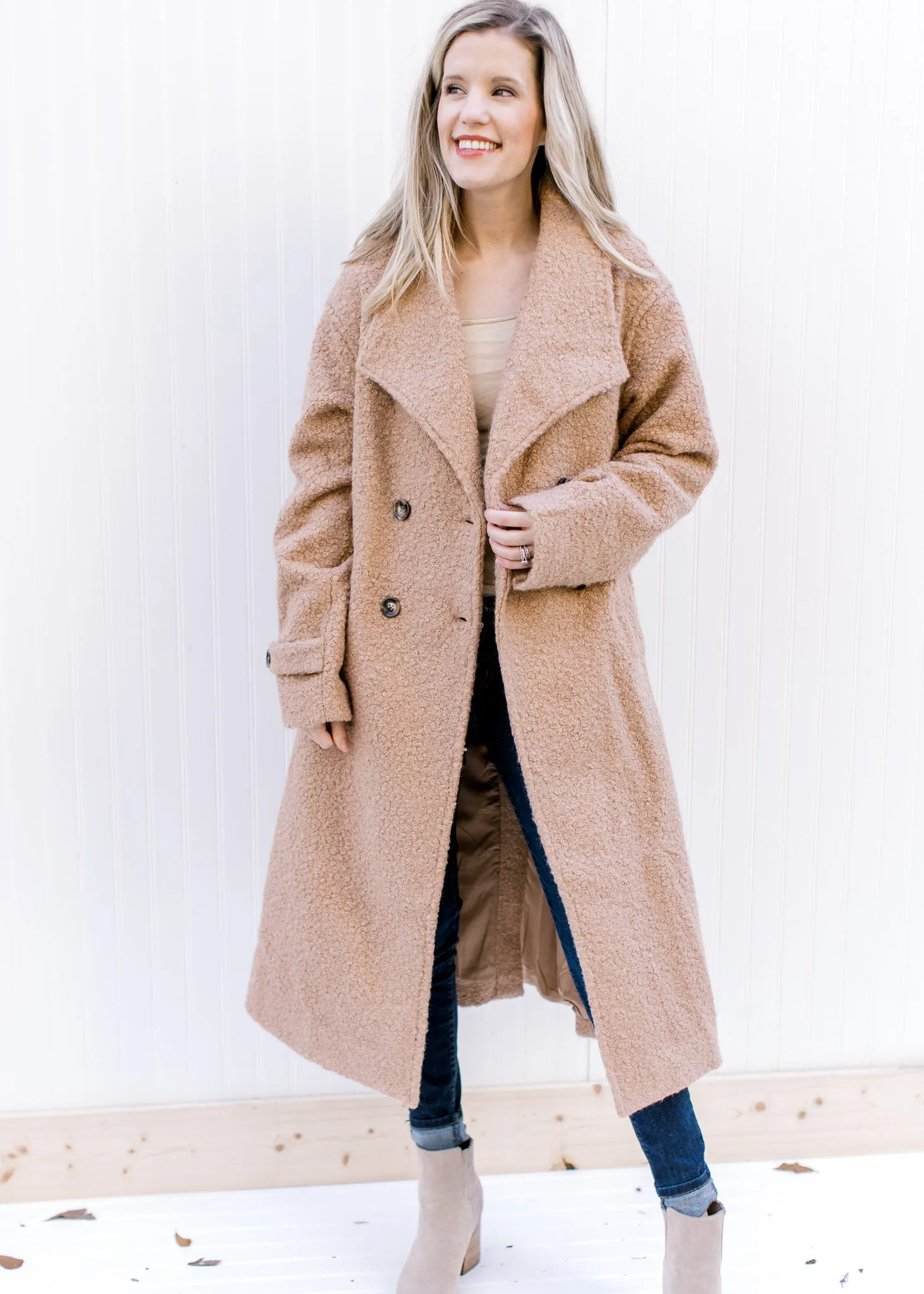 X Teddy Bear Belted Jacket