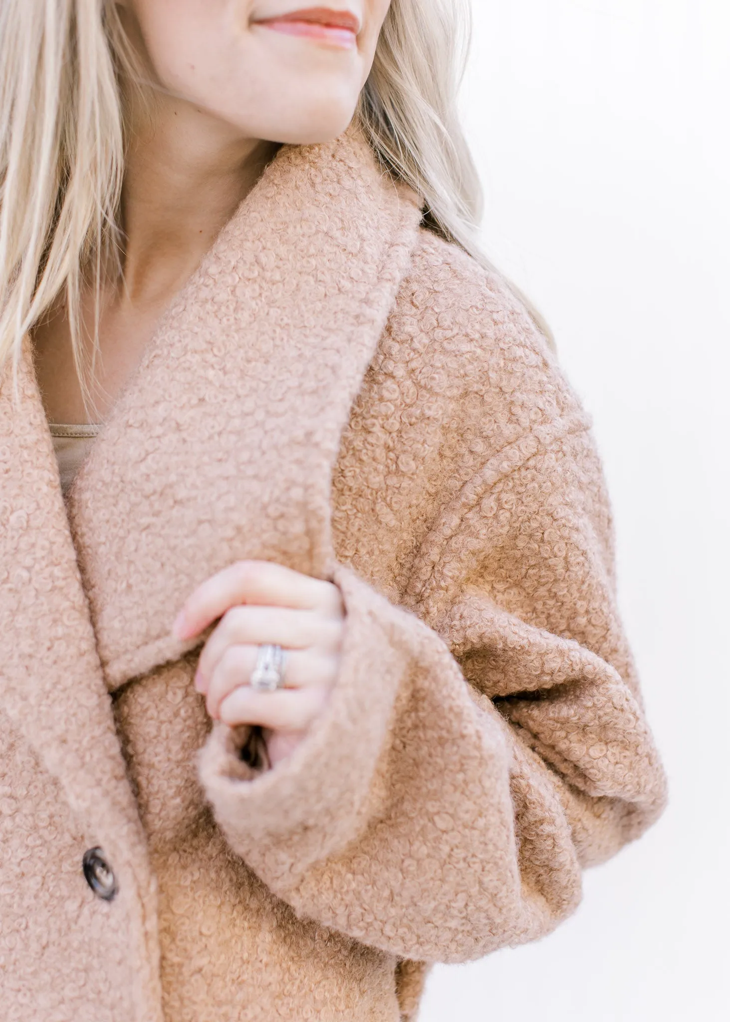 X Teddy Bear Belted Jacket