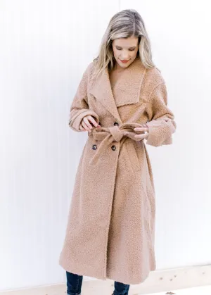 X Teddy Bear Belted Jacket