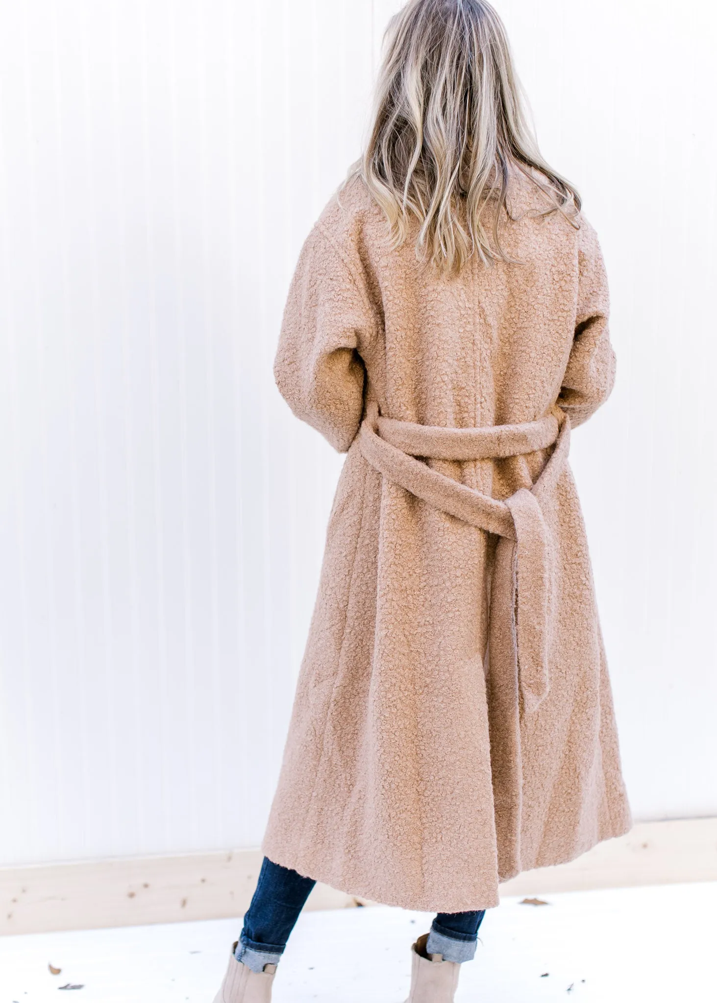 X Teddy Bear Belted Jacket