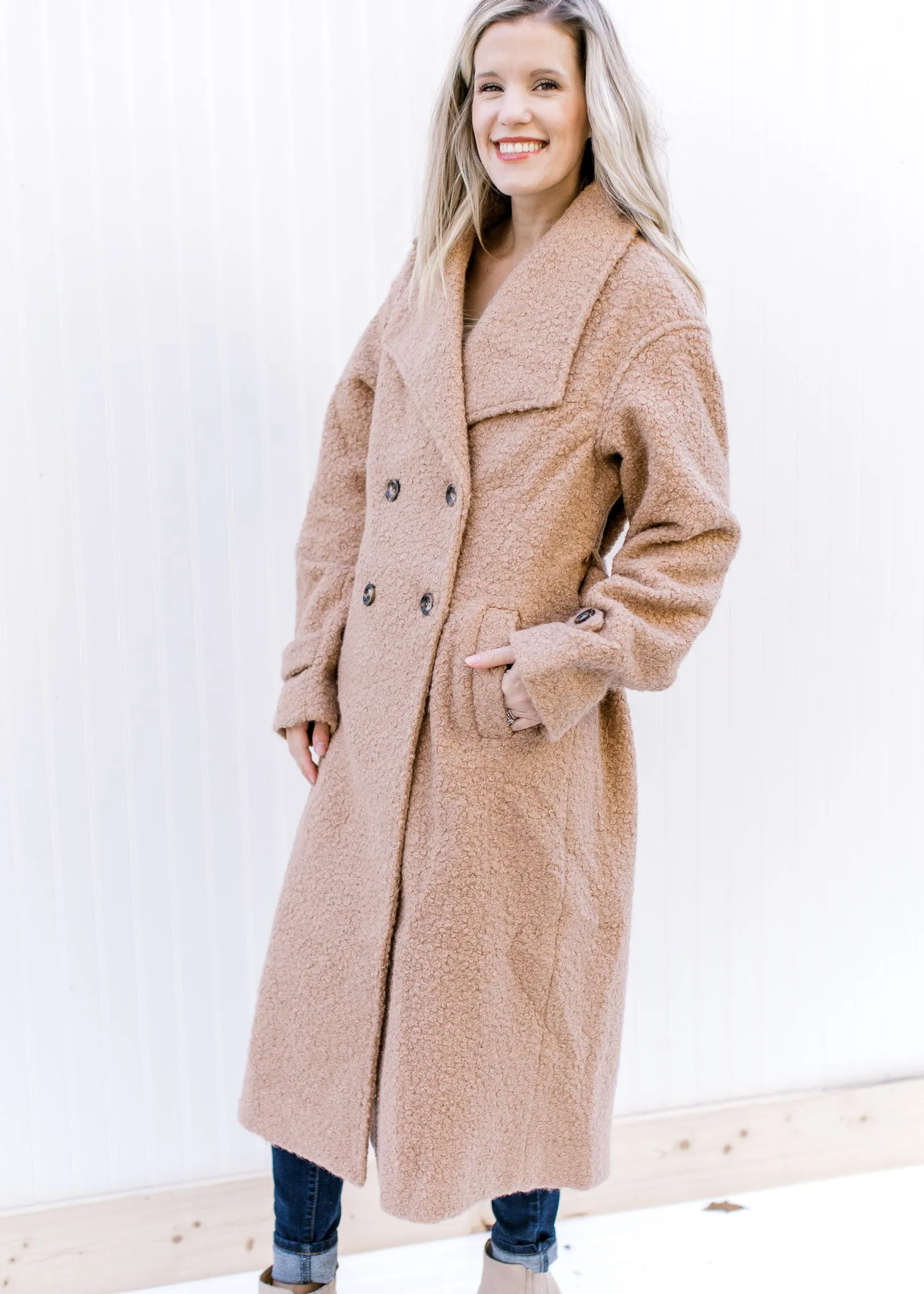 X Teddy Bear Belted Jacket