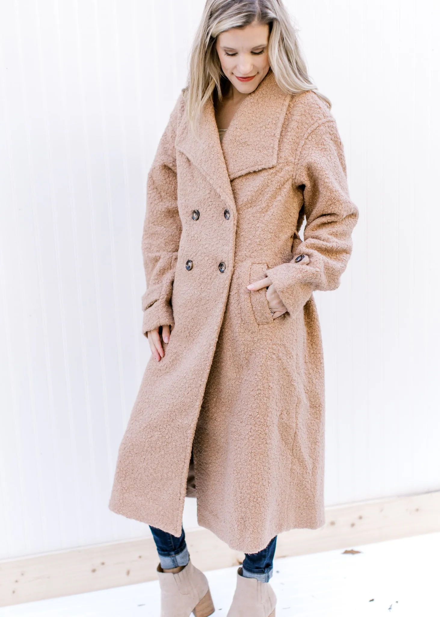 X Teddy Bear Belted Jacket