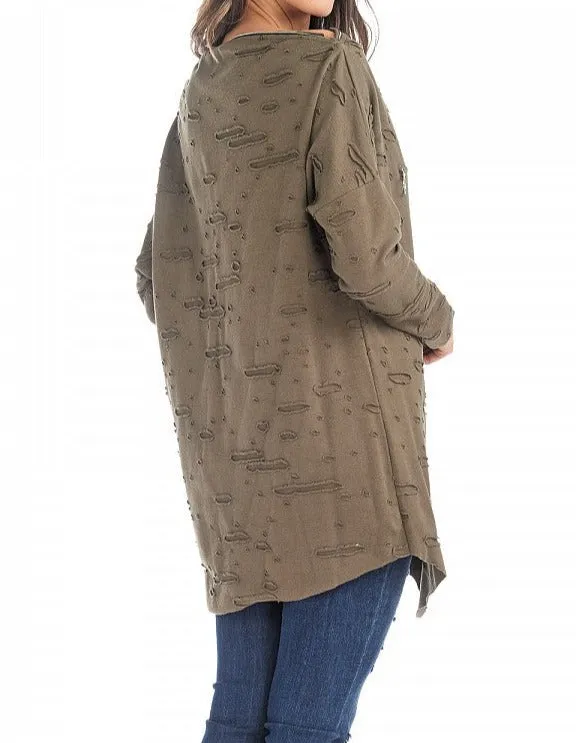 Zipper Top Olive